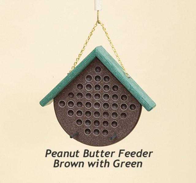 Recycled Plastic Birdhouses Peanut Butter Feeder Long Lasting Durable
