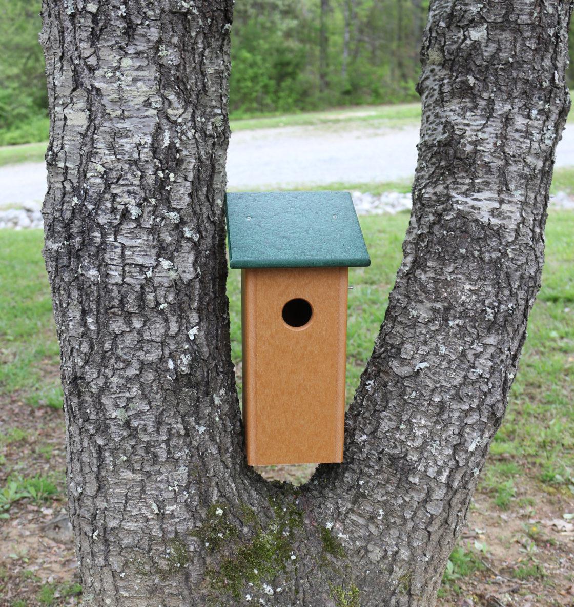Bird House Bluebird Classic Front Open American Recycled Plastic patios
