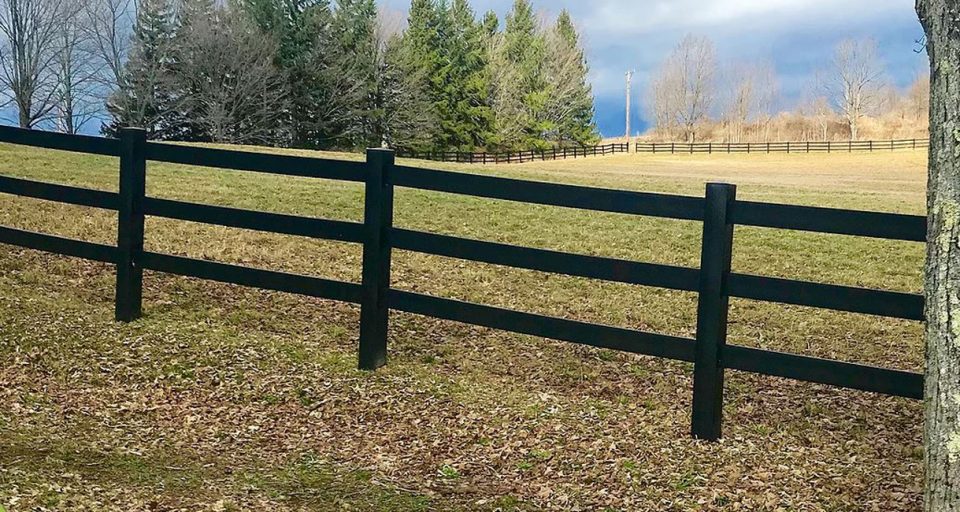 Site Amenities Economy Rail Fencing American Recycled Plastic