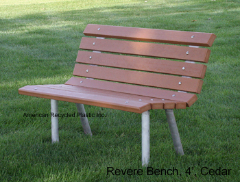 Revere bench 4ft Cedar