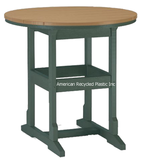 Counter height table Seashore round