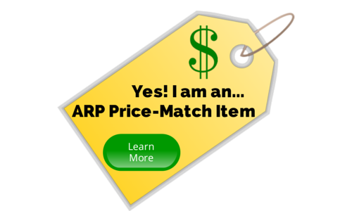 American Recycled Plastic Price Match Program Tag