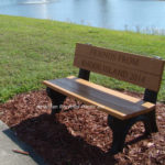 Deluxe park bench