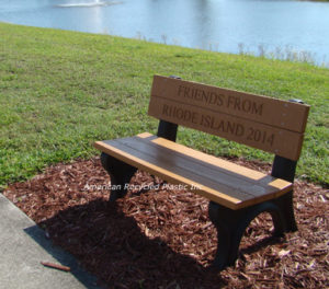 Deluxe park bench