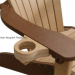 Cup Holder Adirondack Chair American Recycled Plastic