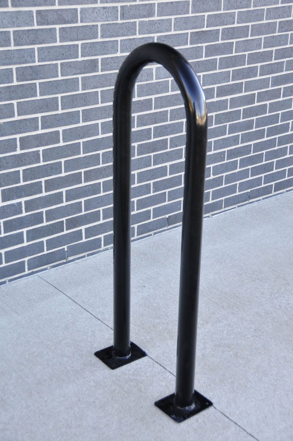 single loop bike rack