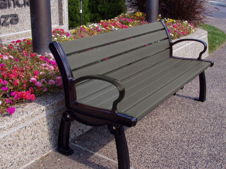 Washington Bench 4 ft American Recycled Plastic Quality Outdoor