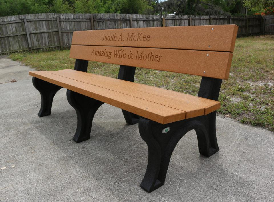 Custom Bench Packages Durable Deluxe Park Recycled Plastic Benches