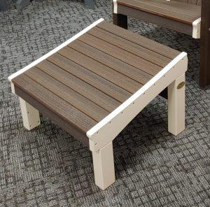 Adirondack Chair Ottoman by American Recycled Plastic