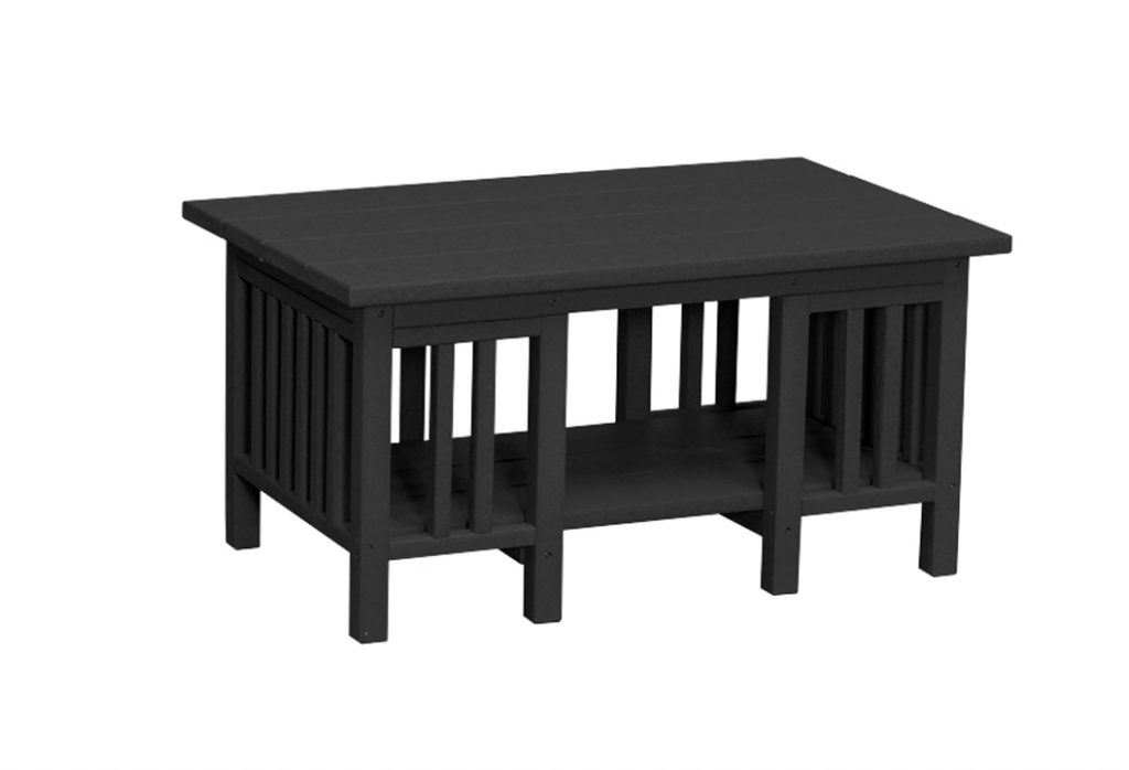 Mission Coffee Table in Black
