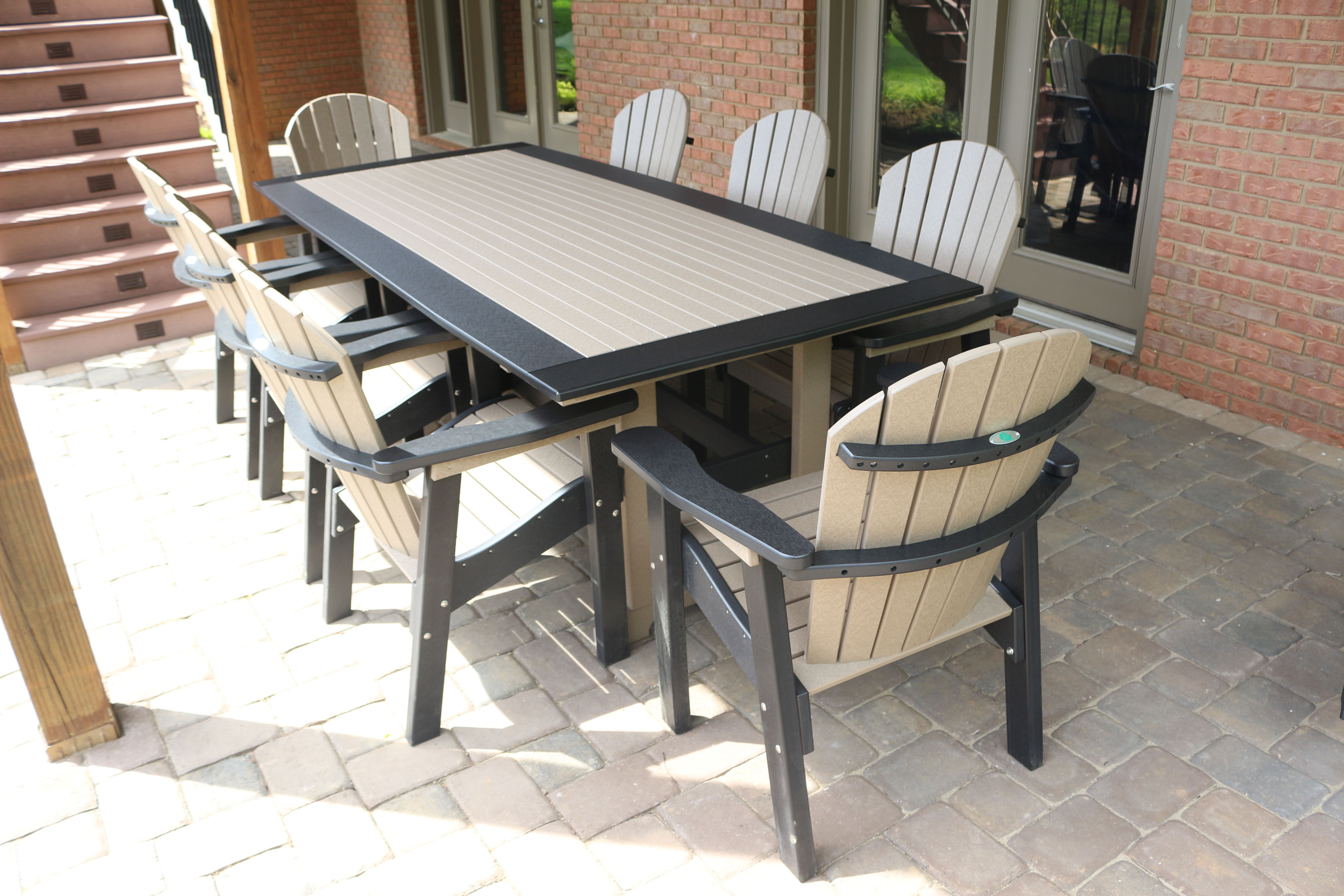 outdoor dining table for 8