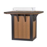 Fire Pit Bar Tables by American Recycled Plastic Patio Furniture