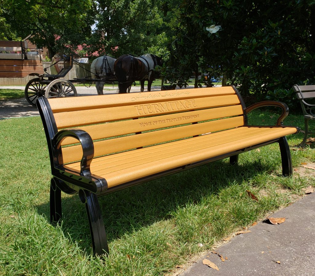 Custom Engraved Donor Bench by American Recycled Plastic