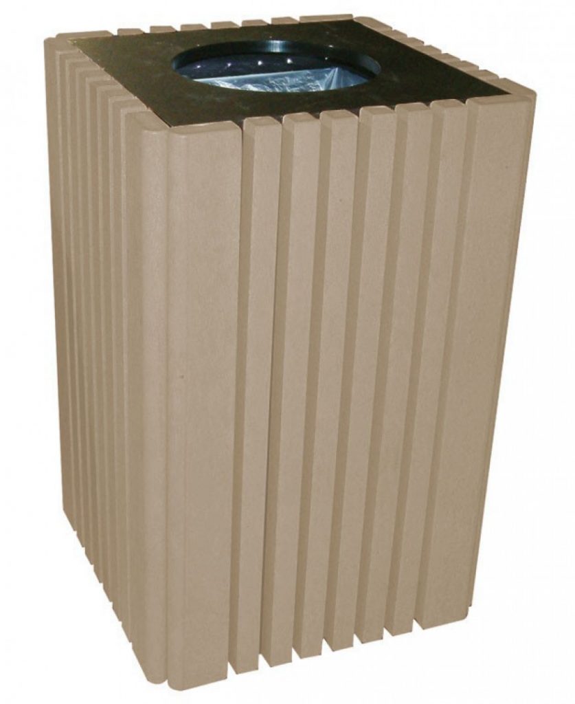 Heritage Deluxe 40 Gallon Waste Receptacle at American Recycled Plastic