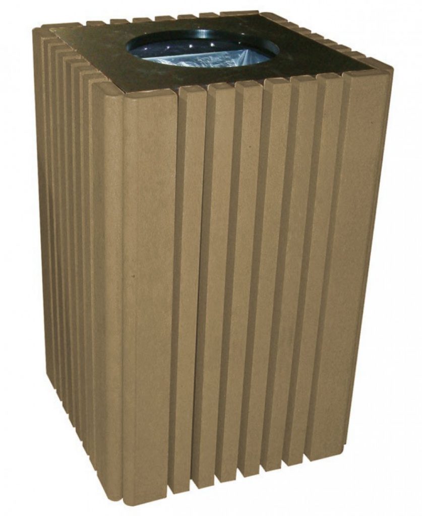 Heritage Deluxe 40 Gallon Waste Receptacle at American Recycled Plastic