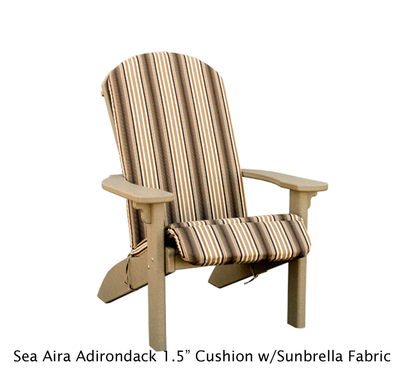 Sunbrella Cushion for Adirondack Chair by American Recycled Plastic