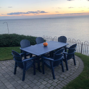 Great Bay 6ft Dining Set by American Recycled Plastic