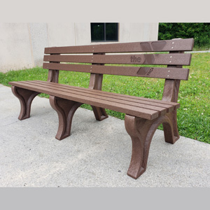 Recycled Plastic USA Made benches by American Recycled Plastic