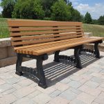 Willow Bench 6ft Cedar by American Recycled Plastic