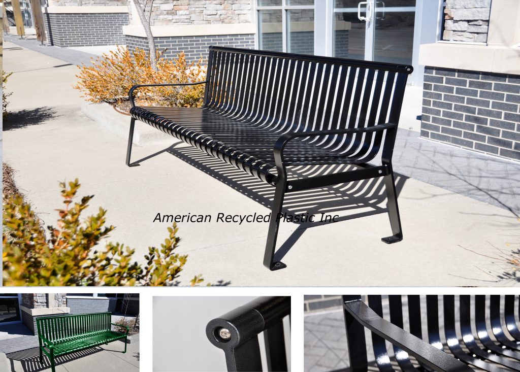 Abigail Adams Bench by American Recycled Plastic