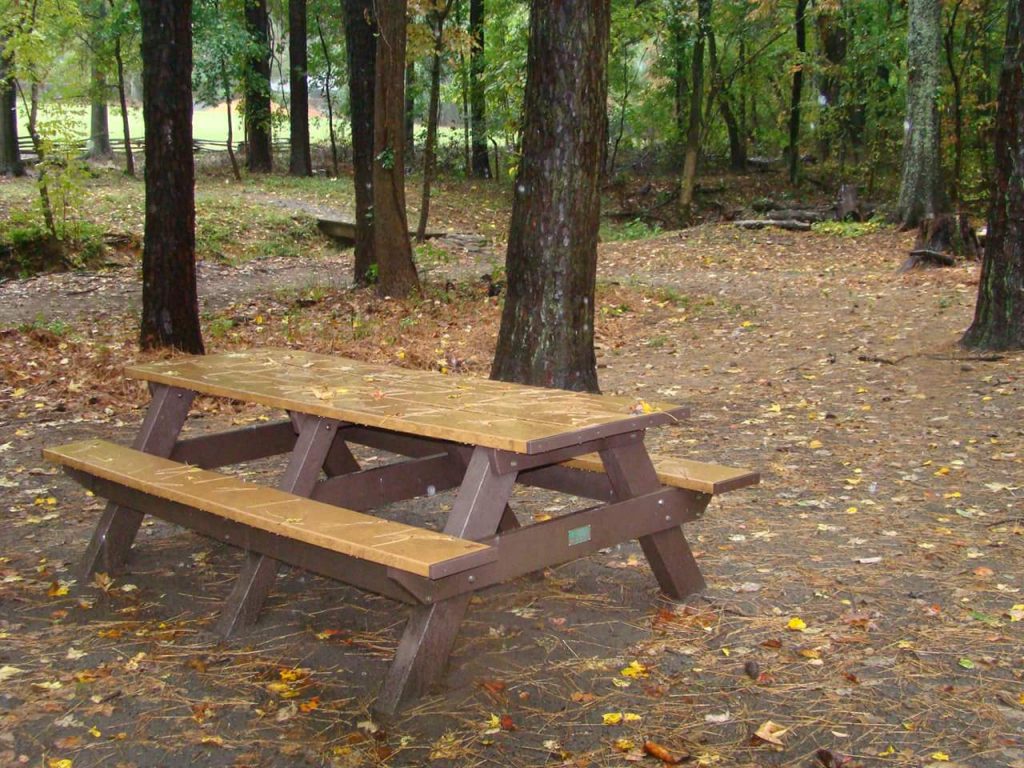 Deluxe Picnic Table at American Recycled Plastic