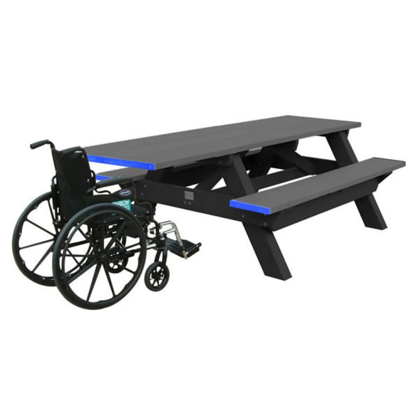 Standard ADA Picnic Table at American Recycled Plastic