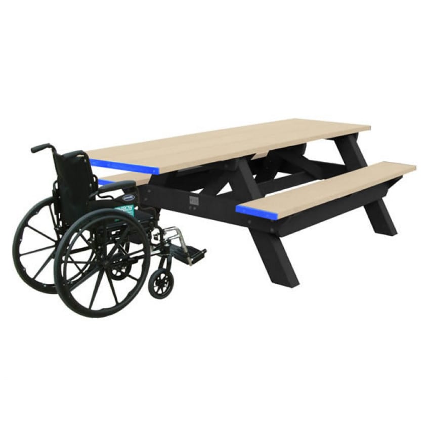 Standard ADA Picnic Table at American Recycled Plastic