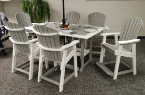 Outdoor Dining Sets by American Recycled Plastic
